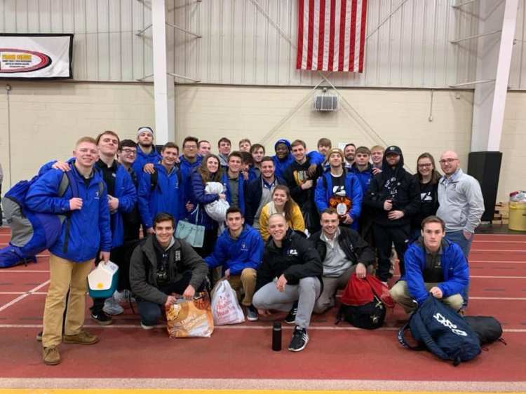 Smiling team after tournament